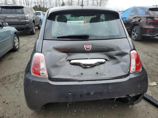 3C3CFFGEXFT681557 - 2015 FIAT 500 ELECTRIC CHARCOAL photo 6
