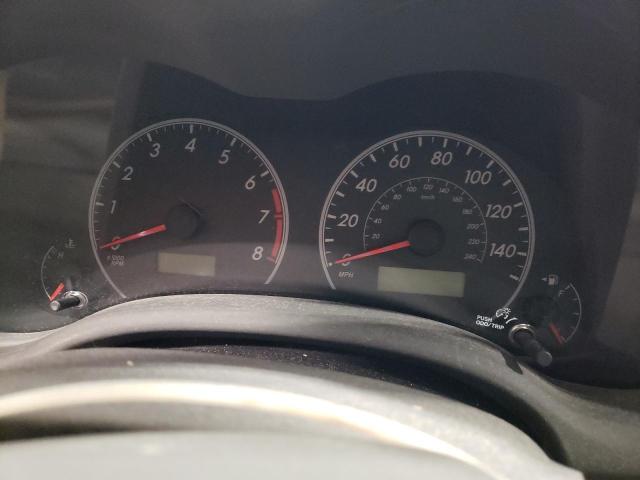 1NXBU4EE9AZ167987 - 2010 TOYOTA COROLLA BASE SILVER photo 9