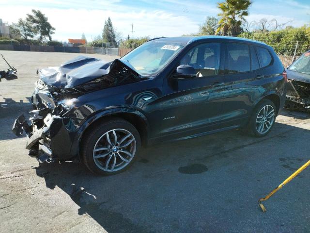 5UXWX7C56F0K34303 - 2015 BMW X3 XDRIVE35I BLACK photo 1