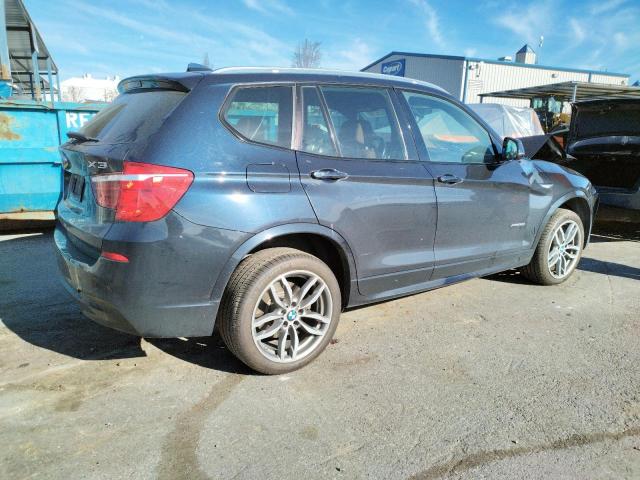 5UXWX7C56F0K34303 - 2015 BMW X3 XDRIVE35I BLACK photo 3