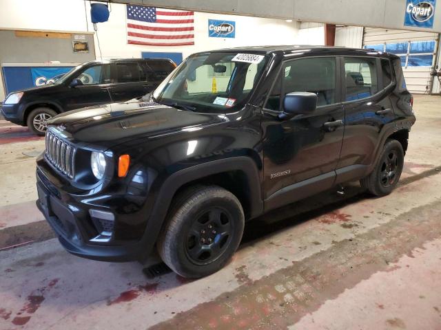 ZACNJBAB8LPL32259 - 2020 JEEP RENEGADE SPORT BLACK photo 1