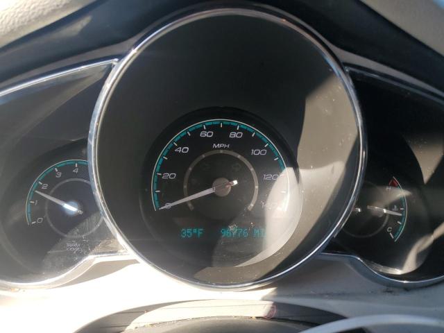 1G1ZF5E72CF209596 - 2012 CHEVROLET MALIBU 3LT შავი ფოტო 9