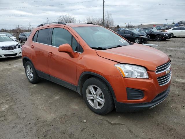 KL7CJLSB8GB606250 - 2016 CHEVROLET TRAX 1LT ORANGE photo 4