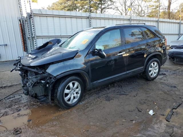 5XYKT4A26DG383708 - 2013 KIA SORENTO LX BLACK photo 1