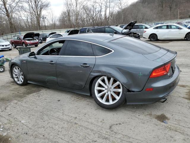 WAU2GAFC0DN047255 - 2013 AUDI A7 PRESTIGE GRAY photo 2