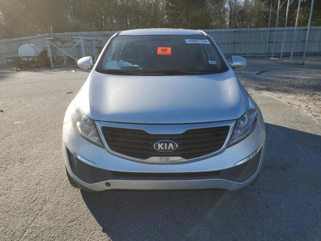 KNDPB3A22D7386766 - 2013 KIA SPORTAGE BASE SILVER photo 5