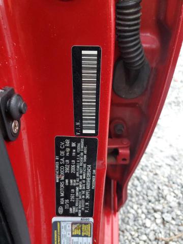 3KPFL4A89HE089454 - 2017 KIA FORTE EX RED photo 12