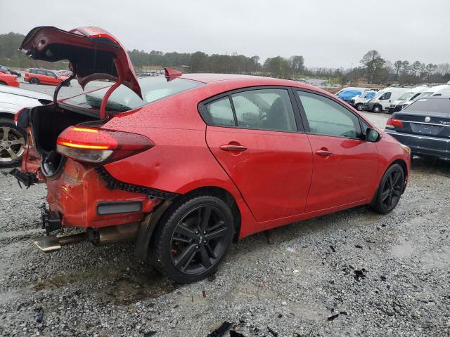 3KPFL4A89HE089454 - 2017 KIA FORTE EX RED photo 3