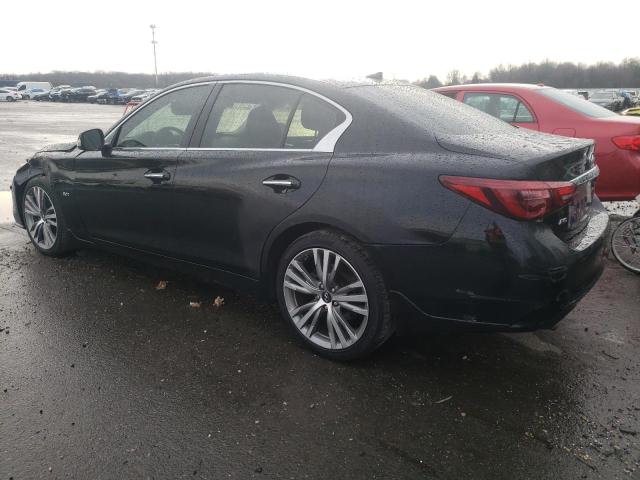 JN1EV7AR4JM440068 - 2018 INFINITI Q50 LUXE BLACK photo 2