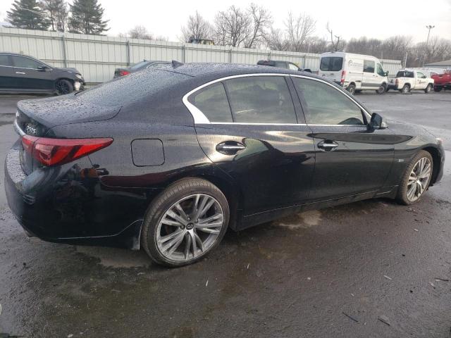 JN1EV7AR4JM440068 - 2018 INFINITI Q50 LUXE BLACK photo 3