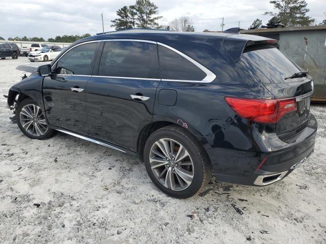 5FRYD3H57HB007323 - 2017 ACURA MDX TECHNOLOGY BLACK photo 2