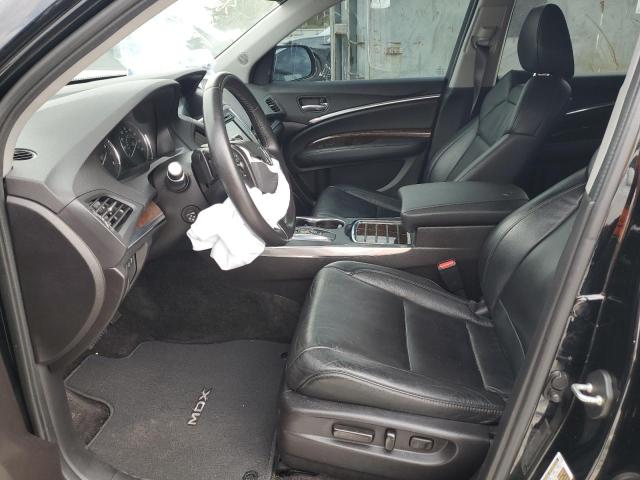5FRYD3H57HB007323 - 2017 ACURA MDX TECHNOLOGY BLACK photo 7