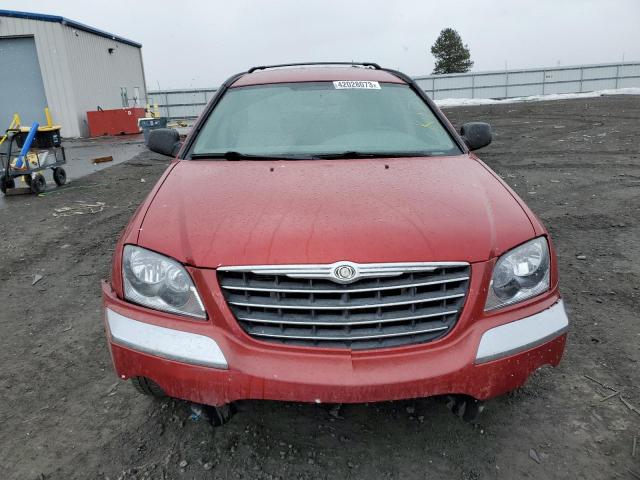 2A8GF68486R723531 - 2006 CHRYSLER PACIFICA TOURING RED photo 5