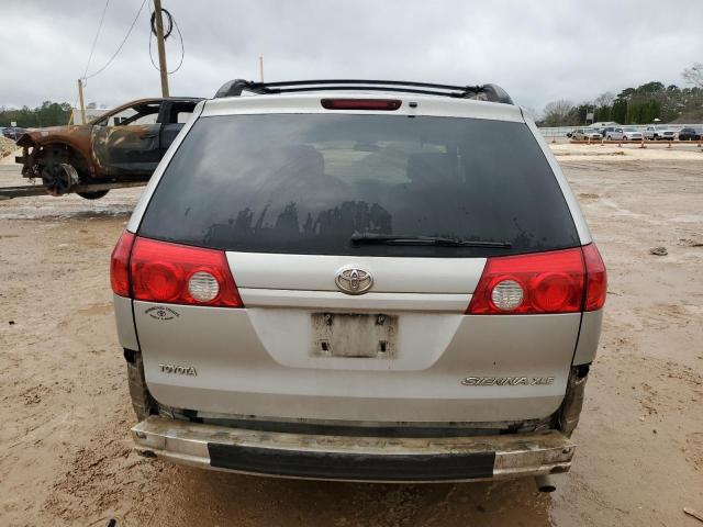 5TDZA22C46S538648 - 2006 TOYOTA SIENNA XLE SILVER photo 6