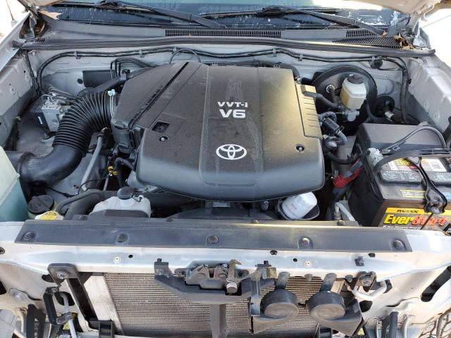 5TEJU62N28Z514870 - 2008 TOYOTA TACOMA DOUBLE CAB PRERUNNER SILVER photo 11