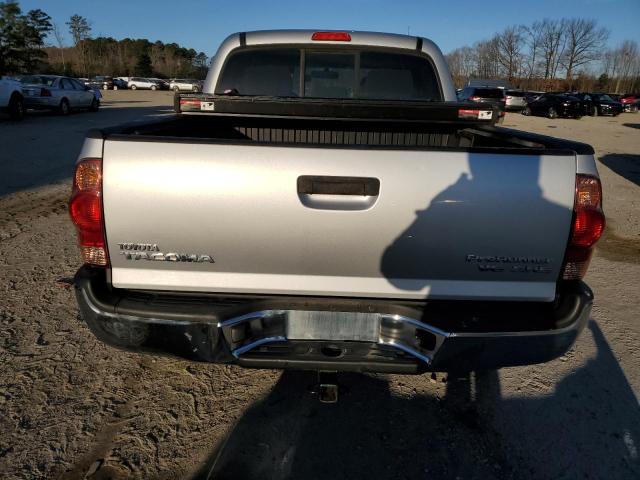 5TEJU62N28Z514870 - 2008 TOYOTA TACOMA DOUBLE CAB PRERUNNER SILVER photo 6