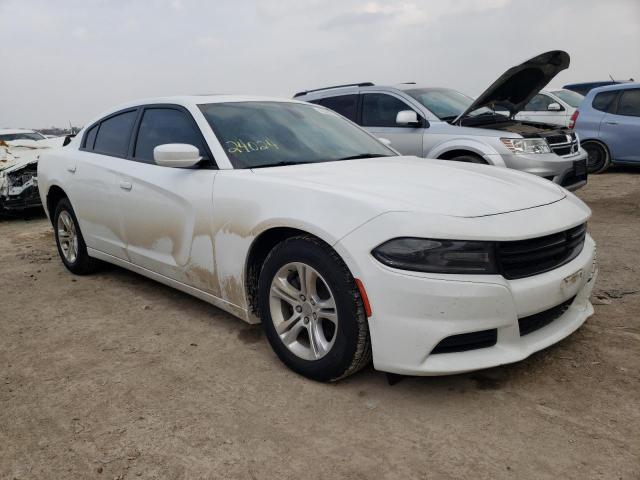 2C3CDXBGXKH696034 - 2019 DODGE CHARGER SXT WHITE photo 4