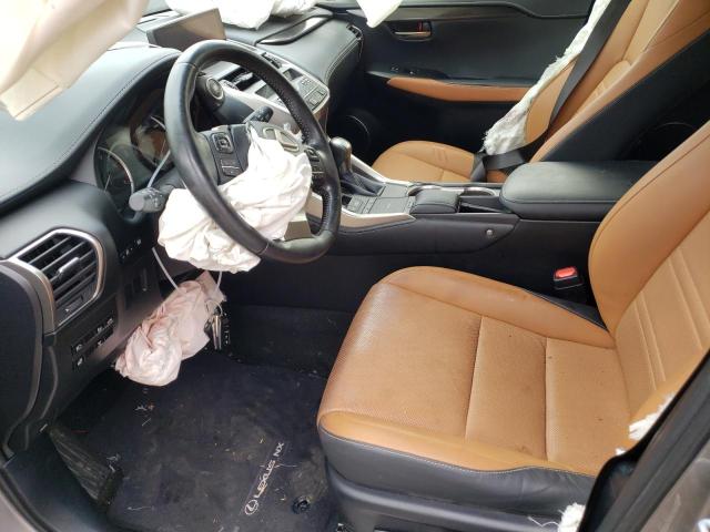 JTJBARBZ4K2200552 - 2019 LEXUS NX 300 BASE Szary zdjęcie 7