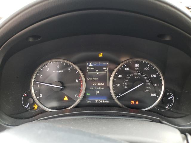 JTJBARBZ4K2200552 - 2019 LEXUS NX 300 BASE Szary zdjęcie 9