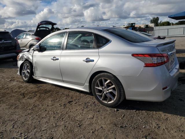 3N1AB7AP5FY237460 - 2015 NISSAN SENTRA S SILVER photo 2