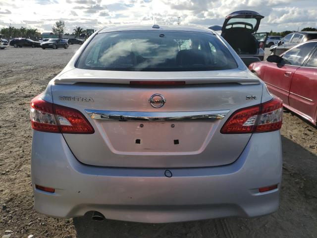 3N1AB7AP5FY237460 - 2015 NISSAN SENTRA S SILVER photo 6