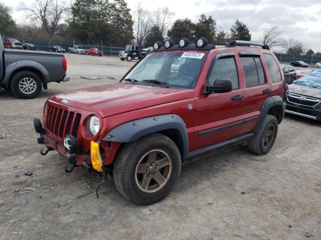 1J4GL38KX6W209047 - 2006 JEEP LIBERTY RENEGADE RED photo 1