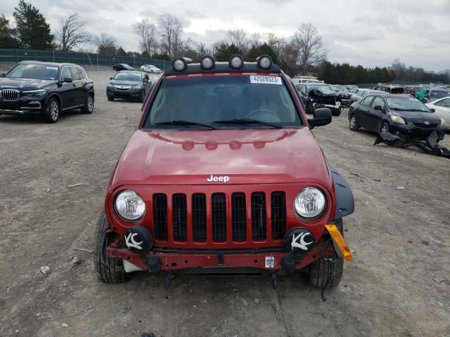 1J4GL38KX6W209047 - 2006 JEEP LIBERTY RENEGADE RED photo 5