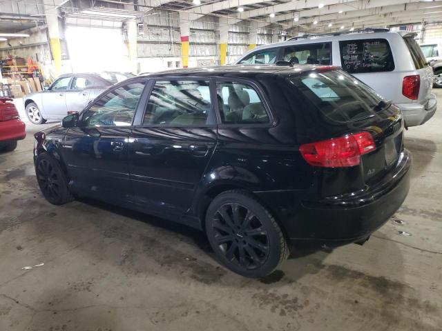 WAUHF68P36A000337 - 2006 AUDI A3 2 BLACK photo 2