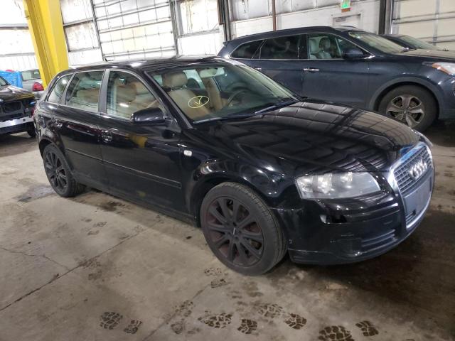 WAUHF68P36A000337 - 2006 AUDI A3 2 BLACK photo 4