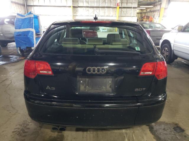 WAUHF68P36A000337 - 2006 AUDI A3 2 BLACK photo 6