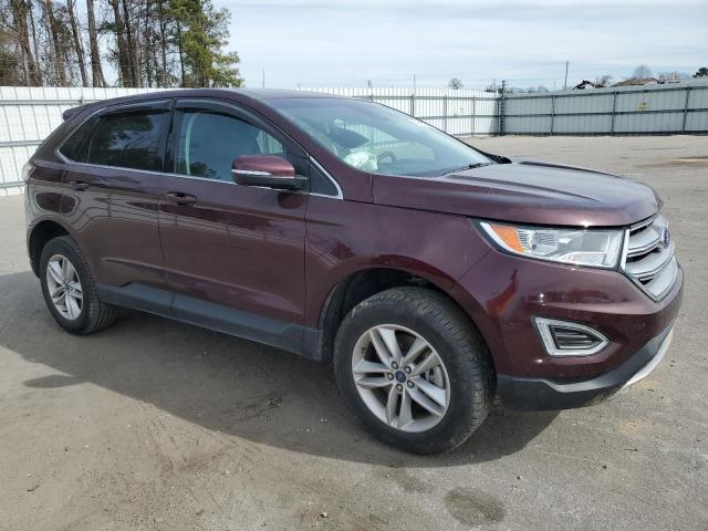 2FMPK4J92JBC50901 - 2018 FORD EDGE SEL MAROON photo 4