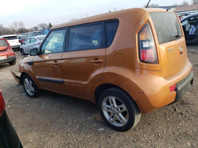 KNDJT2A28B7246229 - 2011 KIA SOUL + ORANGE photo 2