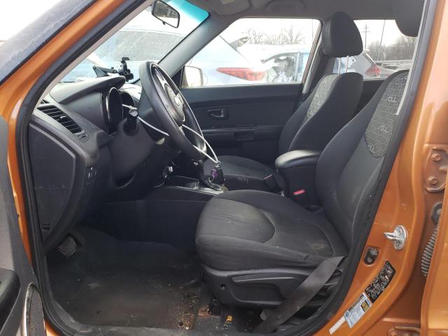 KNDJT2A28B7246229 - 2011 KIA SOUL + ORANGE photo 7