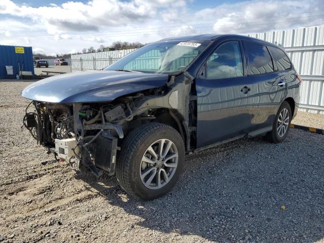 5N1AR2MN7EC696658 - 2014 NISSAN PATHFINDER S 蓝色 照片 1