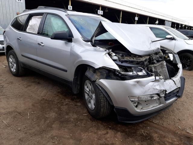 1GNKRFEDXHJ197480 - 2017 CHEVROLET TRAVERSE LS SILVER photo 4