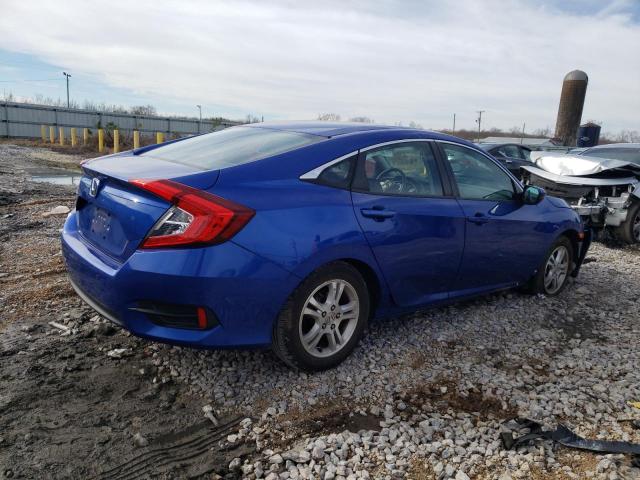 19XFC2F55JE021550 - 2018 HONDA CIVIC LX BLUE photo 3