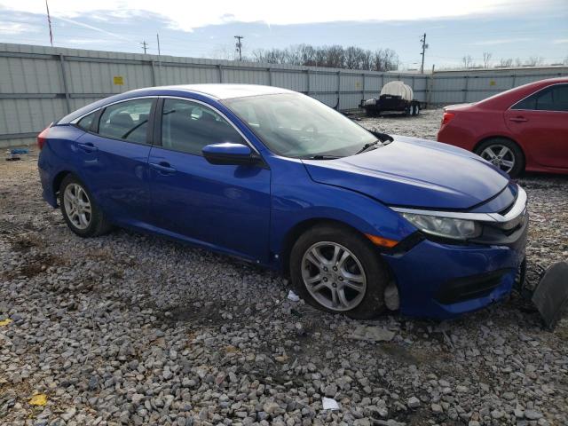 19XFC2F55JE021550 - 2018 HONDA CIVIC LX BLUE photo 4