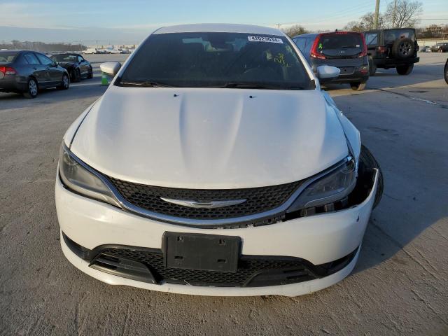 1C3CCCBBXFN670384 - 2015 CHRYSLER 200 S WHITE photo 5