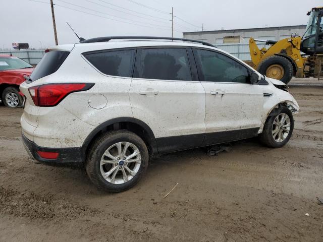 1FMCU9HD9KUA25399 - 2019 FORD ESCAPE SEL WHITE photo 3