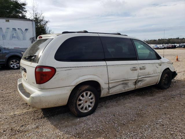 2C8GP74L61R288216 - 2001 CHRYSLER TOWN & COU EX WHITE photo 3