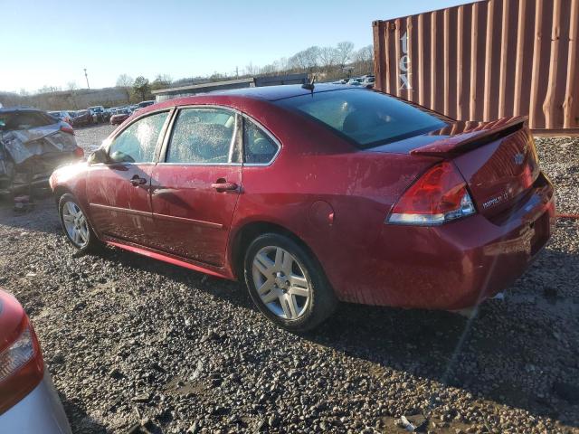 2G1WG5E33D1259574 - 2013 CHEVROLET IMPALA LT RED photo 2