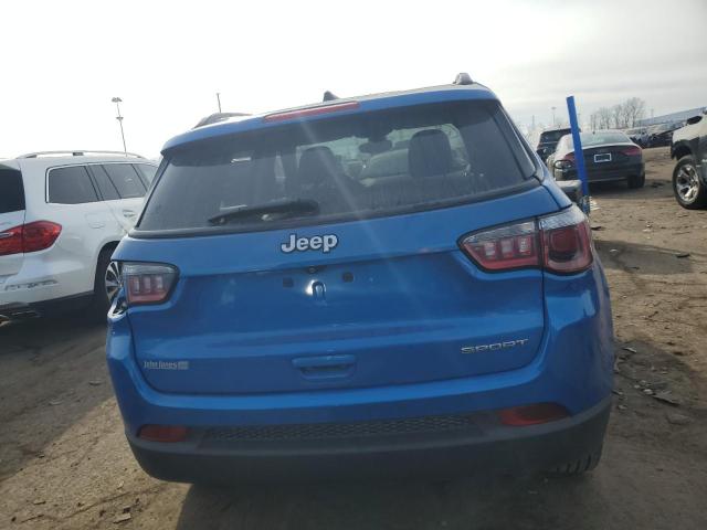 3C4NJCAB7JT211270 - 2018 JEEP COMPASS SPORT BLUE photo 6