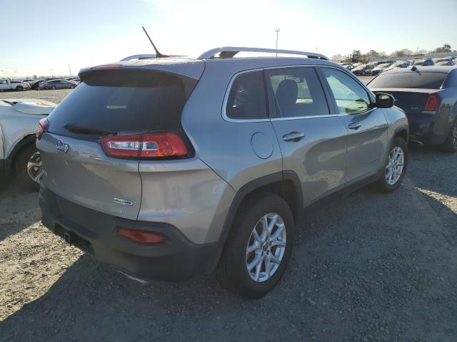 1C4PJMCSXFW793944 - 2015 JEEP CHEROKEE LATITUDE SILVER photo 3