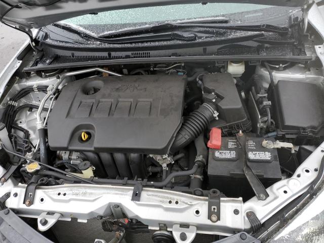 2T1BURHEXGC722268 - 2016 TOYOTA COROLLA L SILVER photo 11