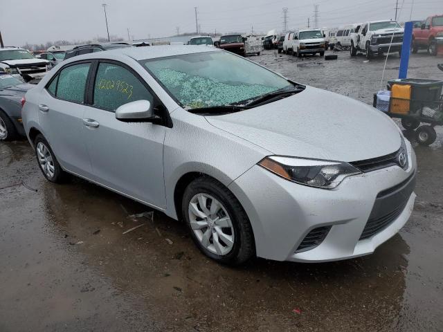 2T1BURHEXGC722268 - 2016 TOYOTA COROLLA L SILVER photo 4