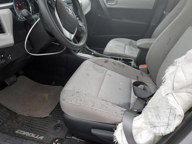 2T1BURHEXGC722268 - 2016 TOYOTA COROLLA L SILVER photo 7