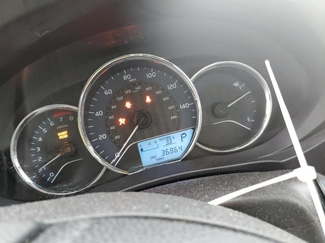 2T1BURHEXGC722268 - 2016 TOYOTA COROLLA L SILVER photo 9