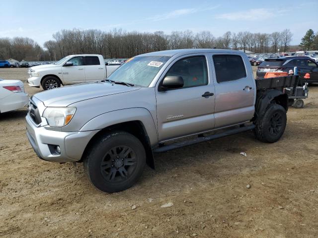 5TFJU4GN3FX087748 - 2015 TOYOTA TACOMA DOUBLE CAB PRERUNNER GRAY photo 1