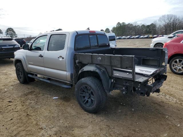 5TFJU4GN3FX087748 - 2015 TOYOTA TACOMA DOUBLE CAB PRERUNNER GRAY photo 2