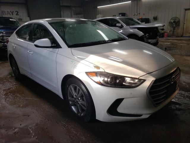 5NPD84LF1HH158279 - 2017 HYUNDAI ELANTRA SE WHITE photo 4